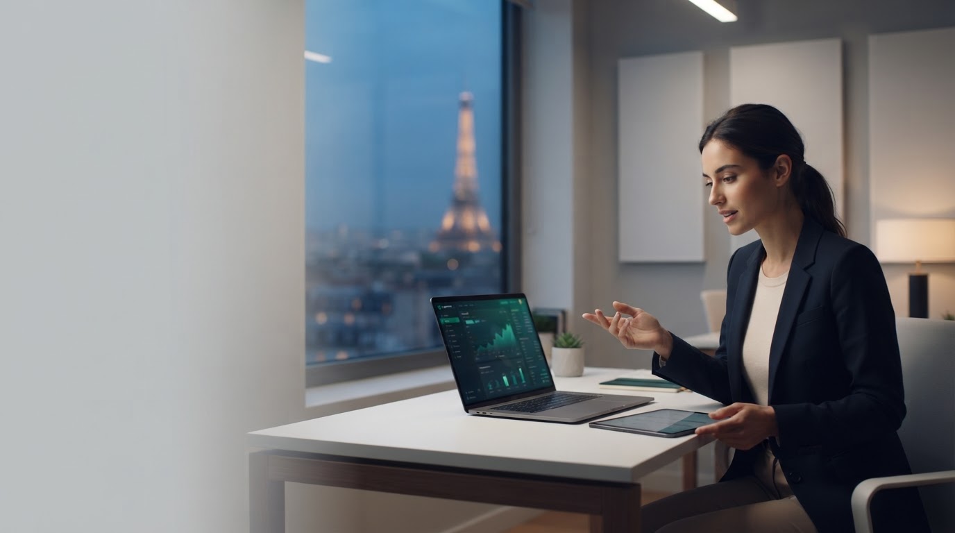 Cryptonic Hub - équipe d'analyse de données crypto au travail